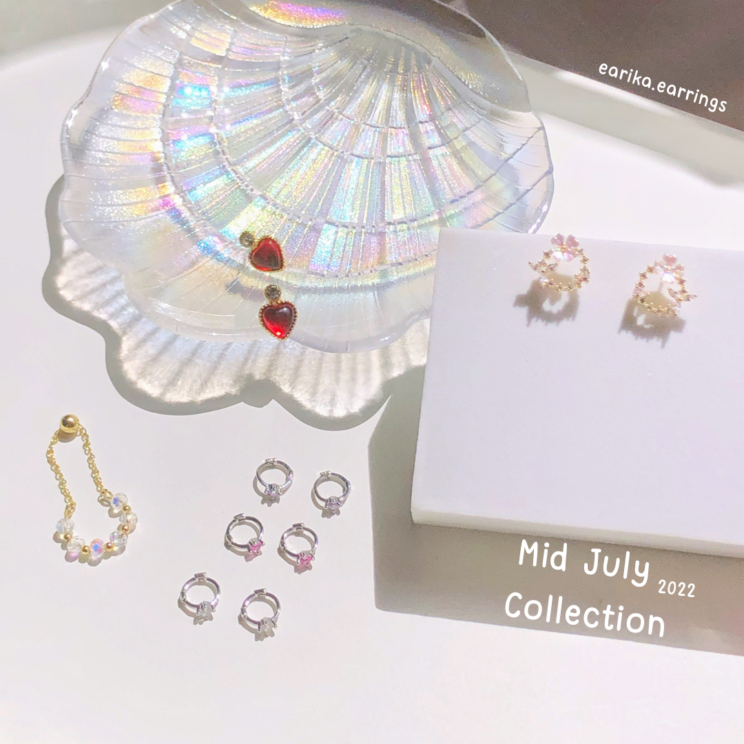 earika.earrings - ต่างหูเงินแท้ S92.5 คอลเลคชั่นกลางเดือนกรกฎาคม 2022 (1) เหมาะสำหรับคนแพ้ง่าย