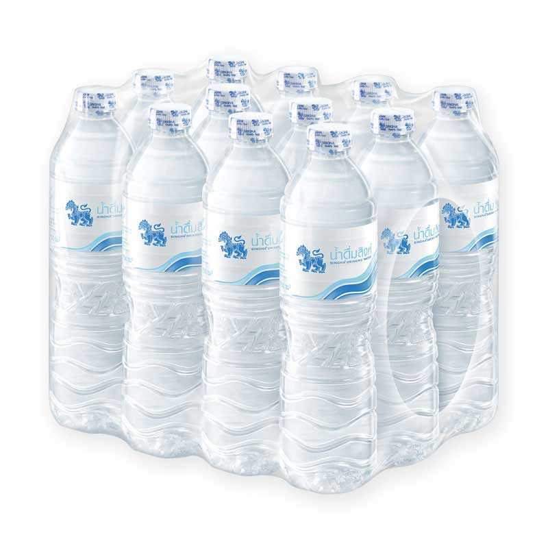 น้ำดื่มสิงห์ 750 มล. แพ็ค 12 ขวด