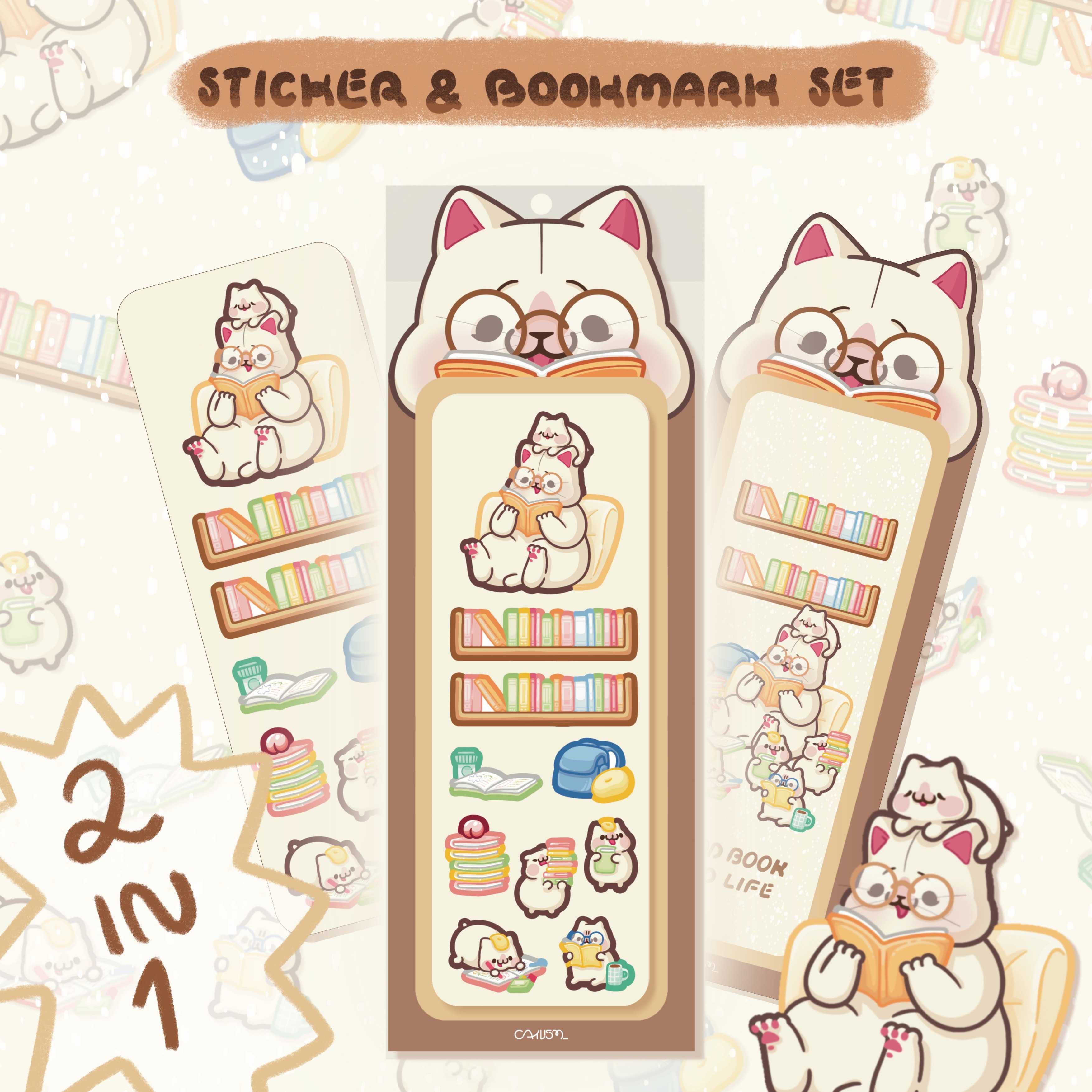 SCHOOL SERIES STICKERS - CHOCCO LIBRARY