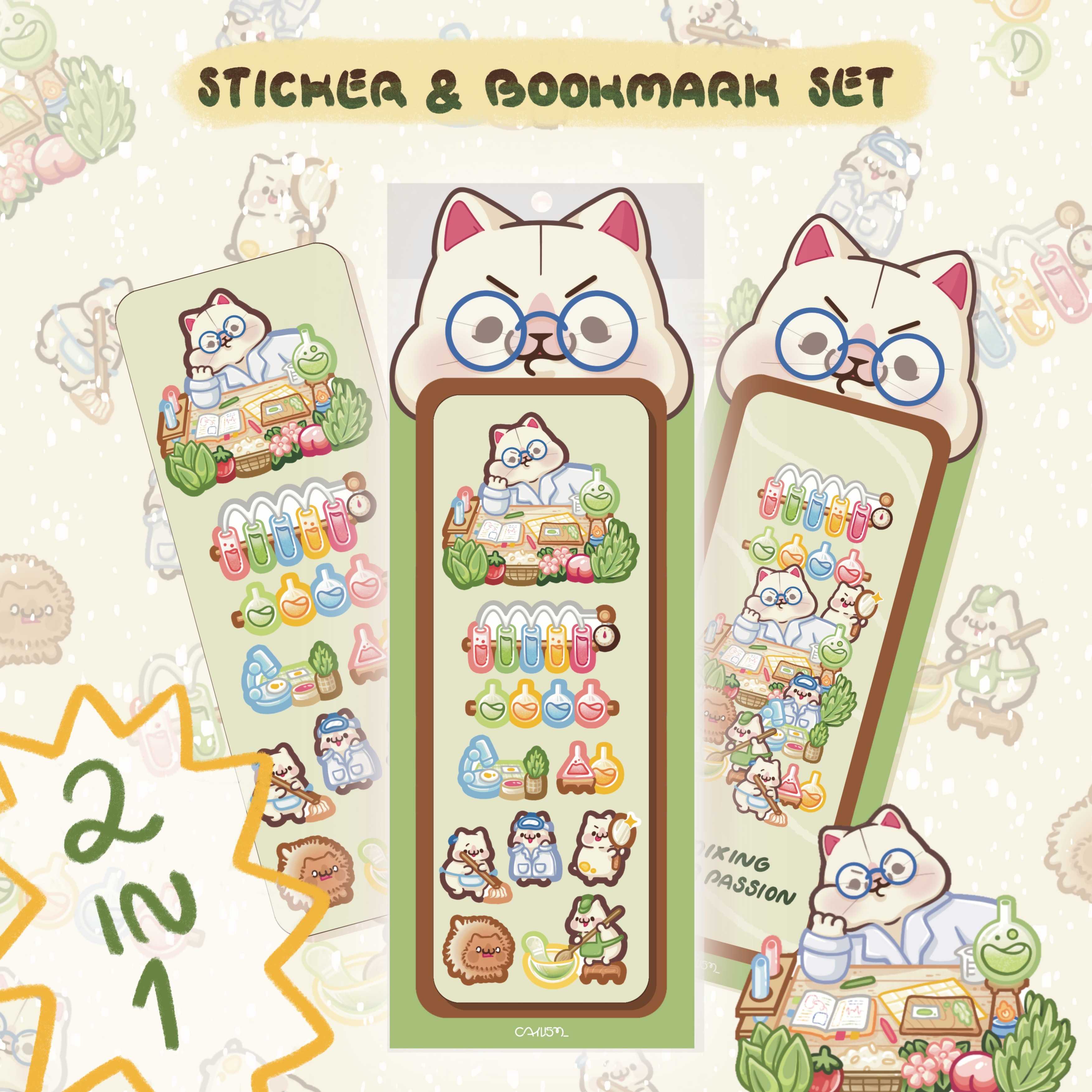 SCHOOL SERIES STICKERS - SUGAR LAB