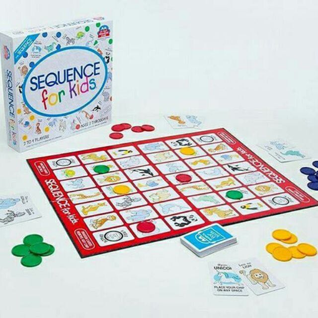 Sequence for kids บอร์ดเกมส์เสริมทักษะภาษา