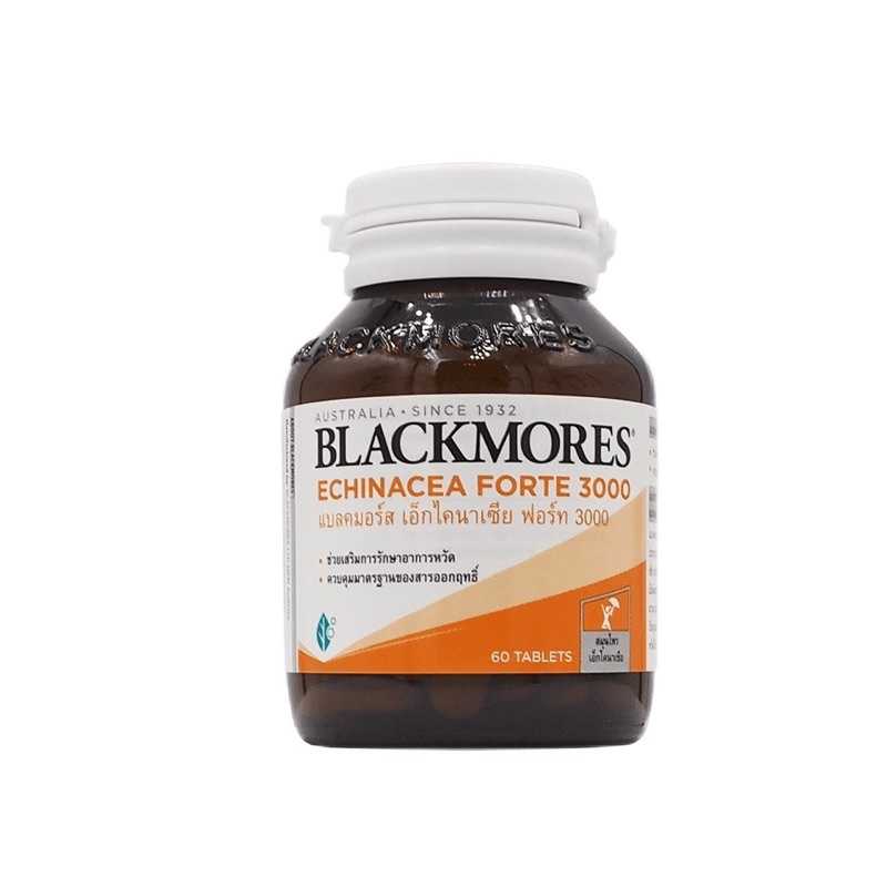 Blackmores Echinacea Forte 3000 ขนาด 60 เม็ด ช่วยทำให้หายจากอาการหวัดได้เร็วขึ้น