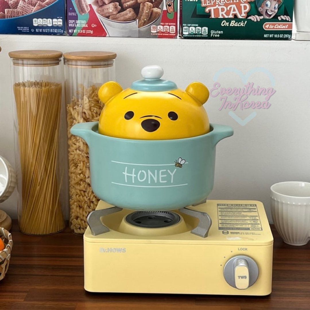 (พรีออเดอร์) Winnie The Pooh Earthen Pot  ความจุ1.8L