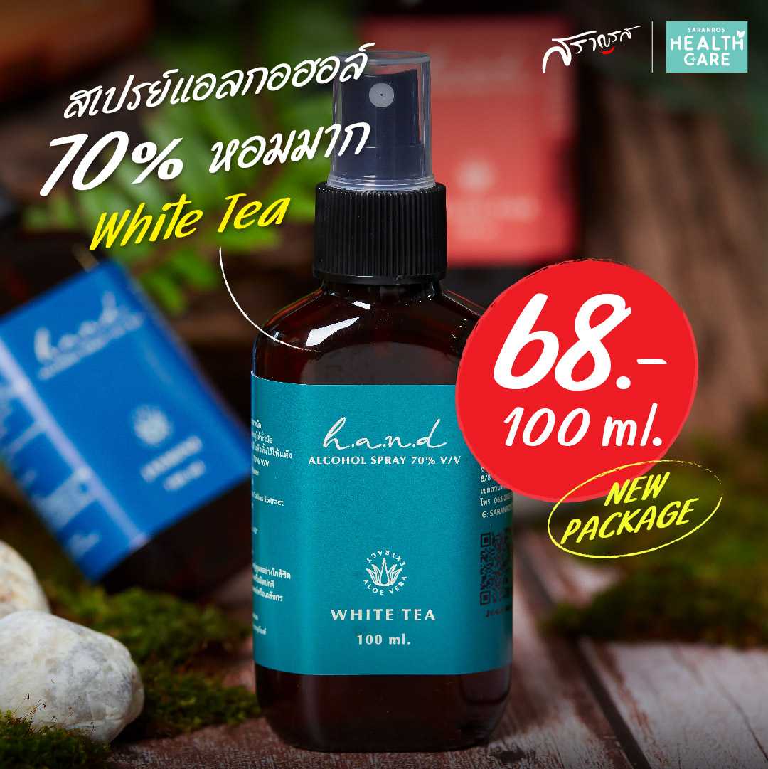 สเปรย์แอลกอฮอลล์  H.A.N.D Alcohol Spray 70% 100 ml
