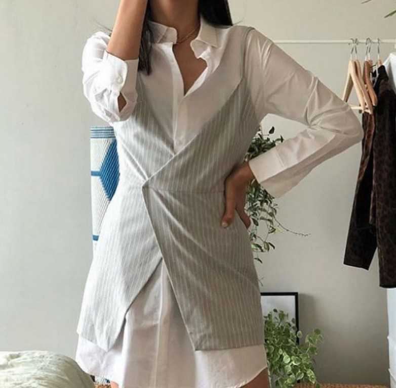 #zara shirt dress ผ้านิ่ม