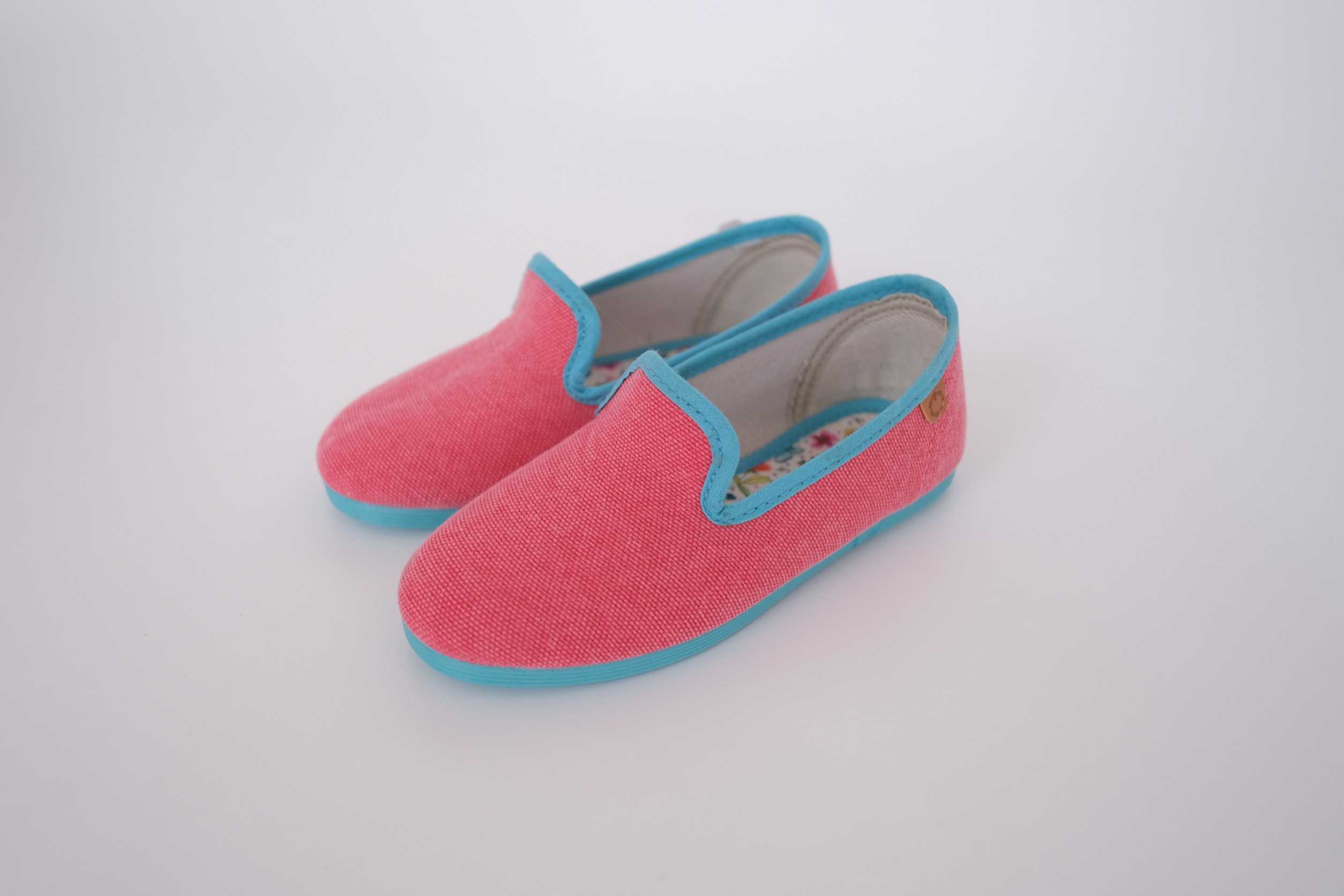 SS22 Pink Slip On Shoes