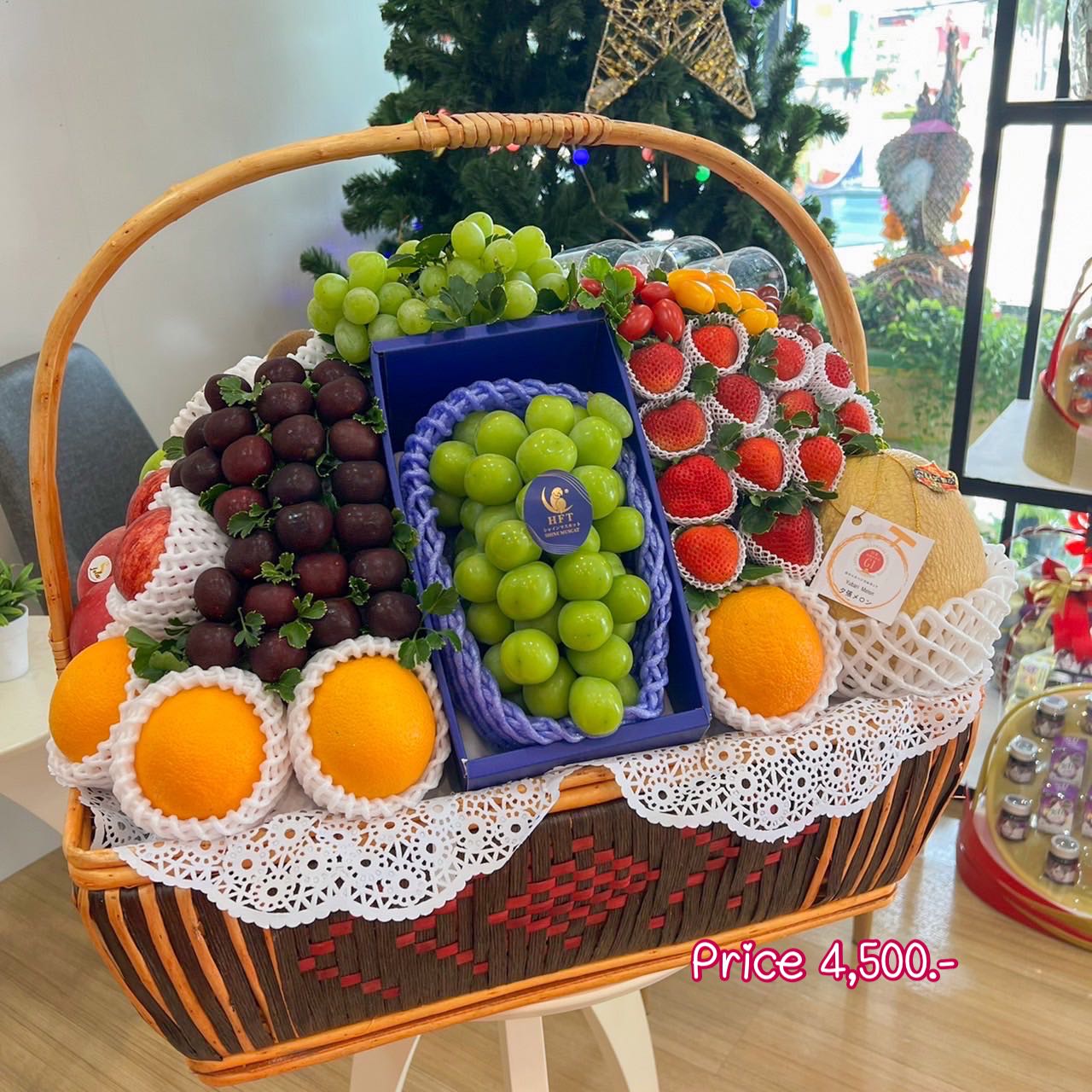 กระเช้าผลไม้ พรีเมี่ยม