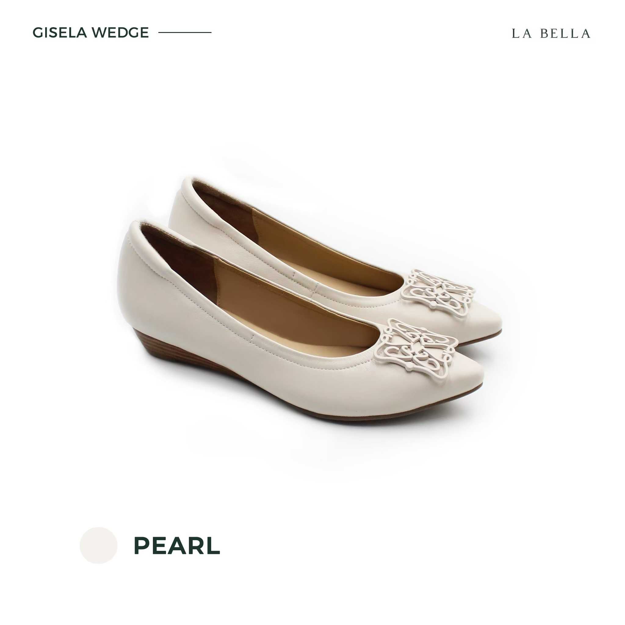 LA BELLA รุ่น GISELA WEDGE - PEARL