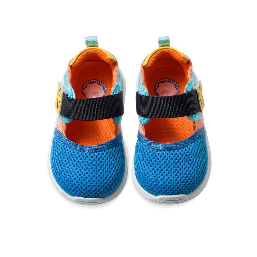 ❗ขายดี❗   รองเท้าผ้าใบ Spring2022 (BBA221109) สีฟ้าส้ม