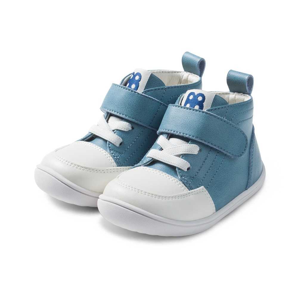 รองเท้าหุ้มข้อเด็กเล็ก 0-2ขวบ (BBC218106)สีฟ้า Late Autumn 2021(Ankle shoes)