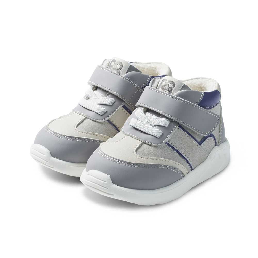 รองเท้าหุ้มข้อเด็กเล็ก 0-2ขวบ(BBC218105) สีเทา Late Autumn 2021(Ankle shoes)