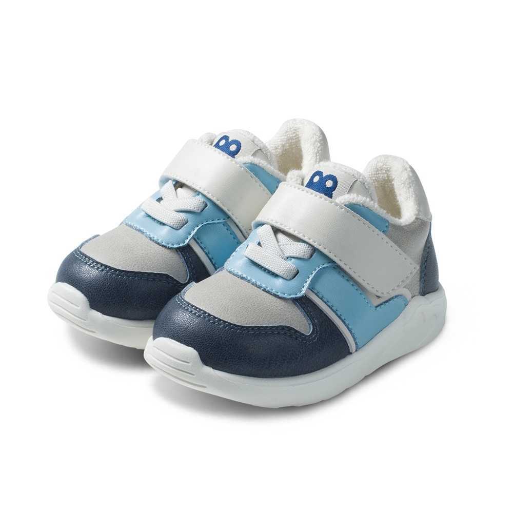 รองเท้าหุ้มข้อเด็กเล็ก 0-2ขวบ (BBC218102)สีฟ้า  Late Autumn 2021(Ankle shoes)
