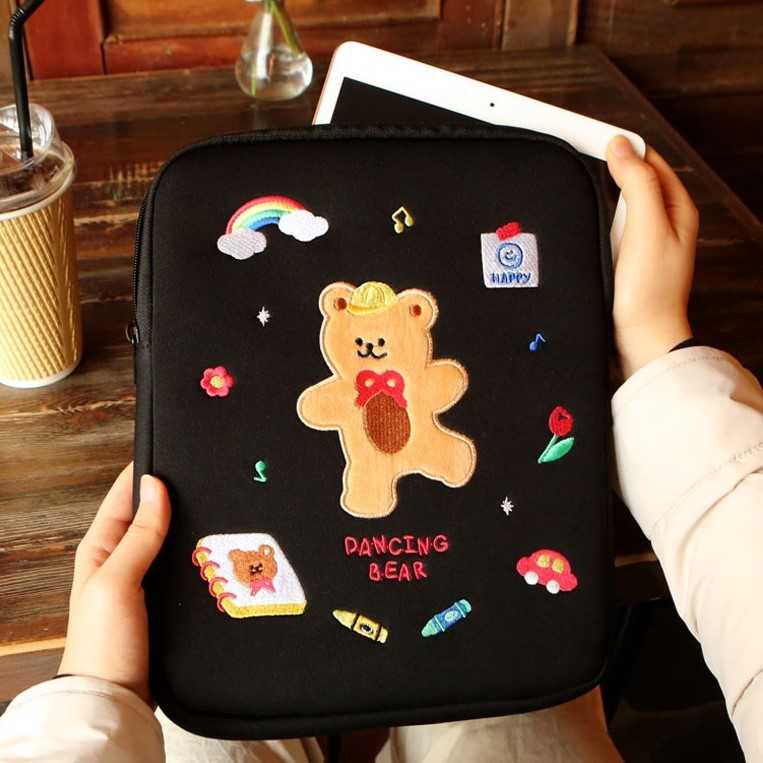 Dancing Bear iPad Pouch 11 Inches