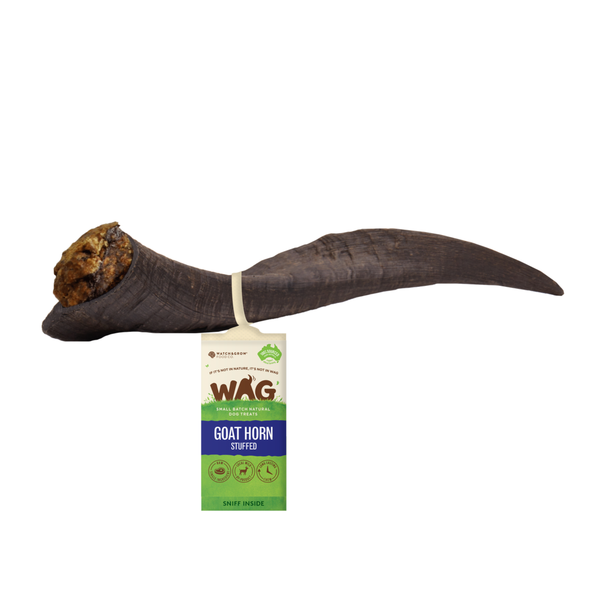 Stuffed Goat Horn