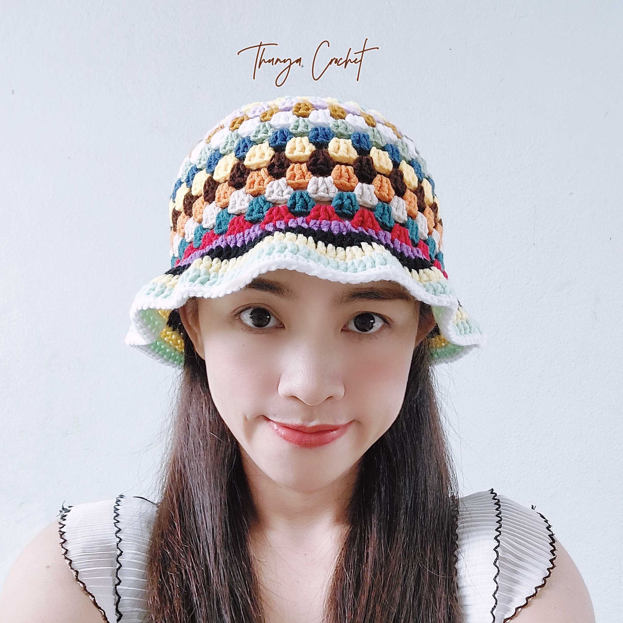  🌈Colorful bucket hat💘