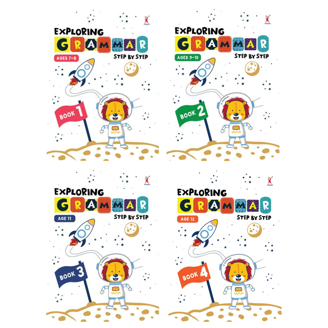Exploring Grammar Step By Step Book 1-4
