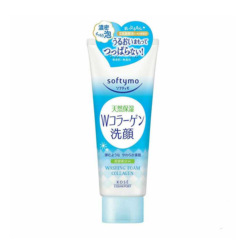 SOFTYMO WASHING FOAM COLLAGEN 150 G / โฟมล้างหน้าสูตรกระชับผิว คอลลาเจน ผิวให้เต่งตึง เรียบเนียน