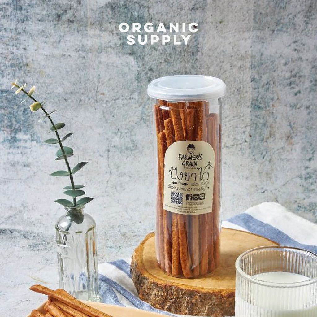 Farmer's grain Original Breadsticks  ฟาร์มเมอร์เกรนขาไก่รสออริจินัล 120 กรัม