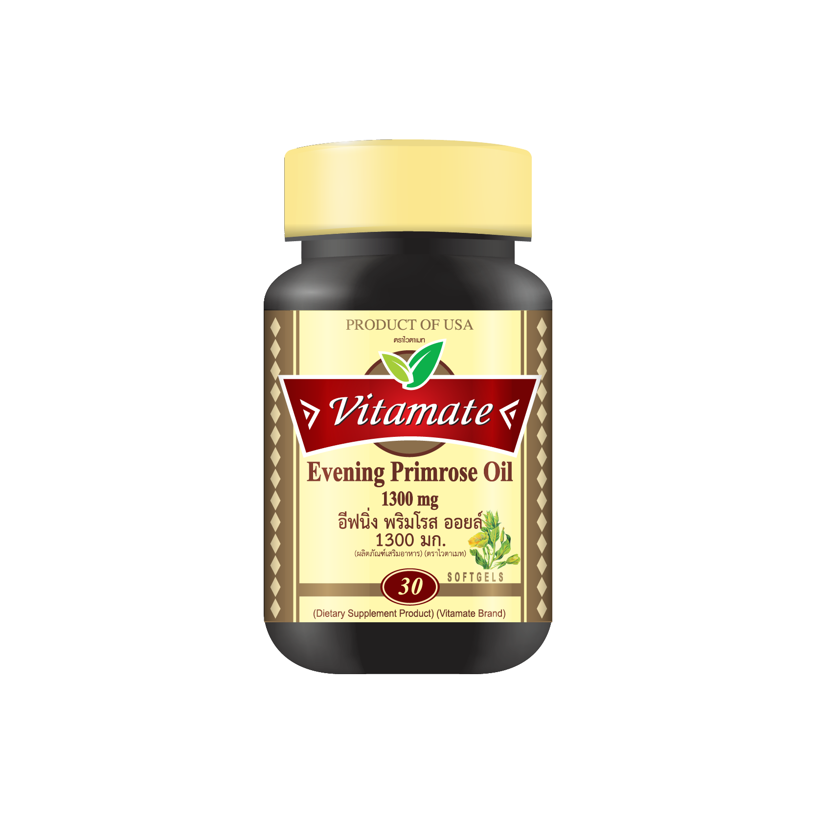 Vitamate EVENING PRIMROSE OIL 30'S