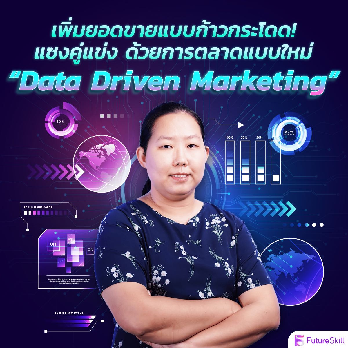 เพิ่มยอดขายแบบก้าวกระโดด! แซงคู่แข่ง ด้วยการตลาดแบบใหม่ “Data Driven Marketing”