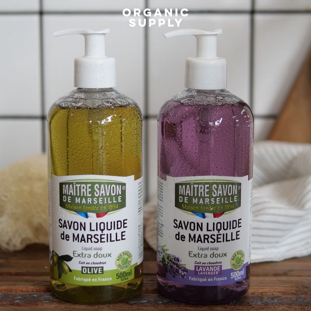 MAITRE SAVON DE MARSEILLE LIQUID SOAP สบู่เหลว ซาวอน ลิควิด เดอ มาร์เซย์ 500ml
