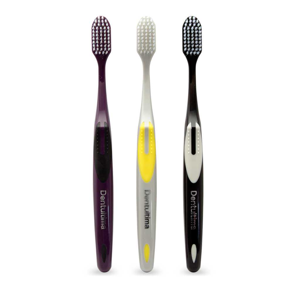 DENTULTIMA TOOTHBRUSH  ULTRA SOFT 1 Pcs. / แปรงสีฟันTL-SSขนแปรงนุ่มเป็นพิเศษ เส้นเล็กละเอียด (1ด้าม)