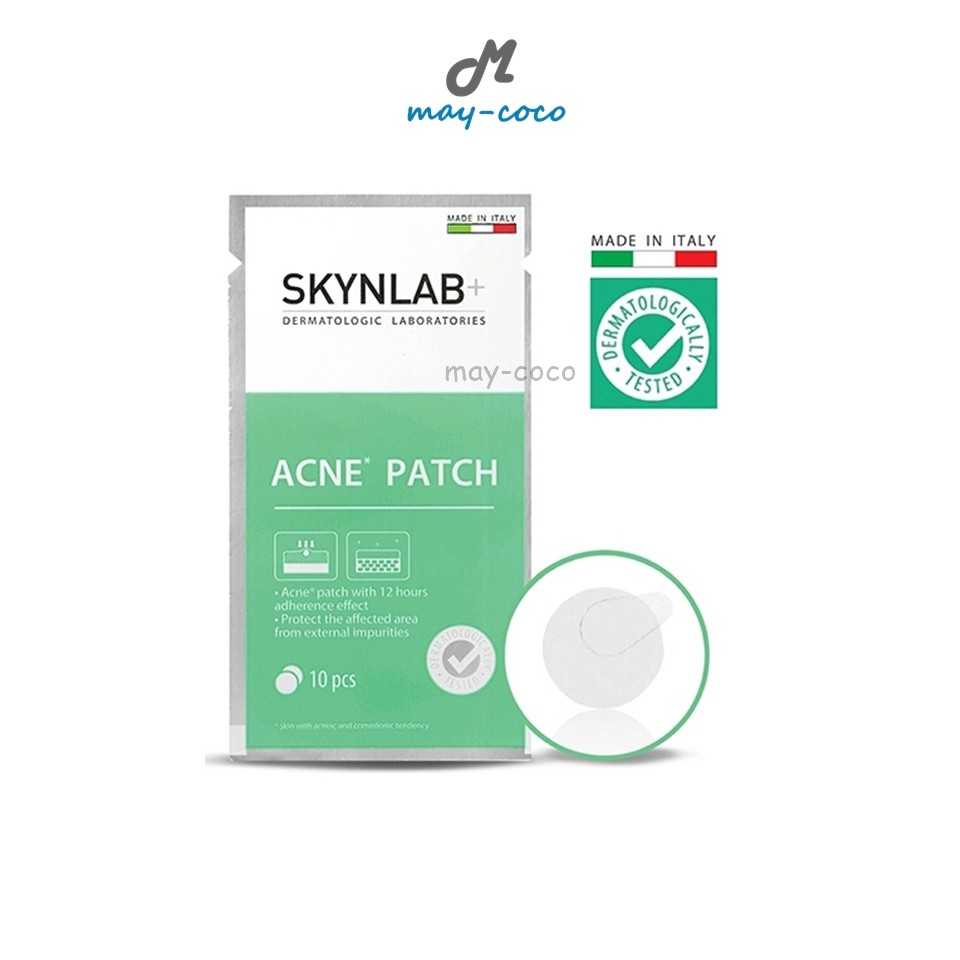 แผ่นแปะดูดซับสิว Skynlab Acne Patch สกินแล็บ แผ่นดูดซับสิว แผ่นแปะสิว ดูดสิว ลดสิว ปิดสิว