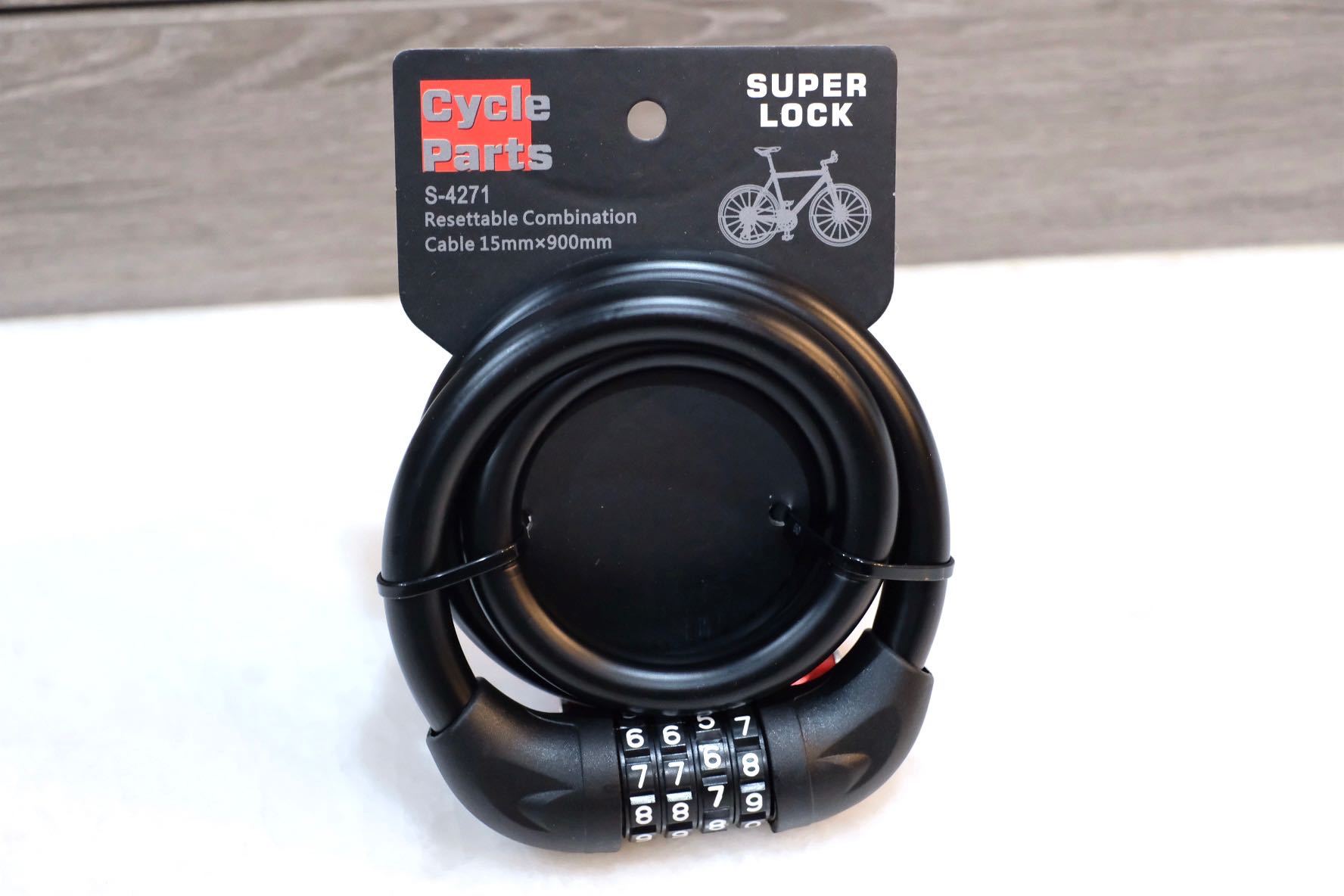 สายล๊อครหัส Super Lock รุ่น S-4271