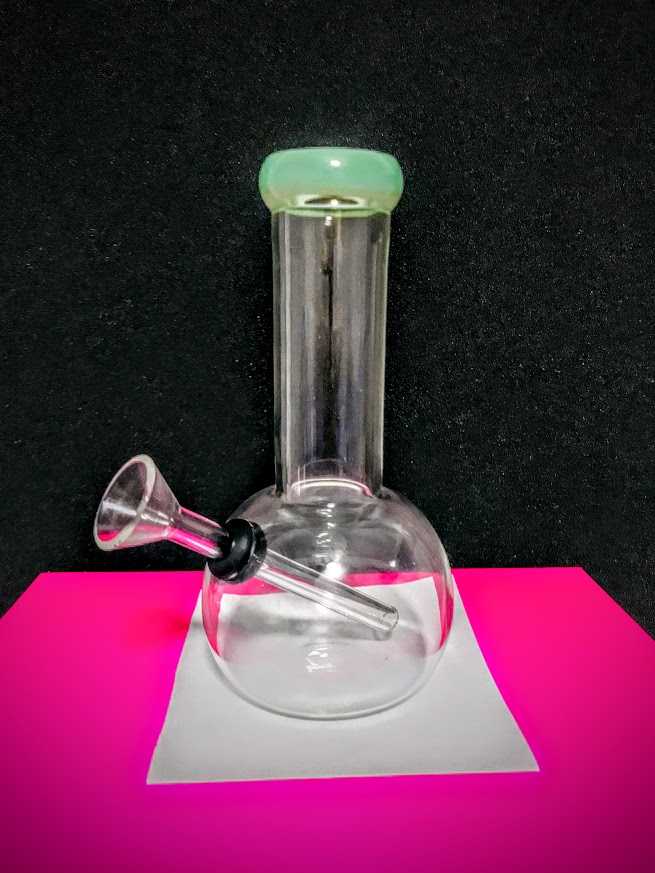 บ้องเล็กพกพา สะดวก Bong vase molino ลูกยาง 16 cm