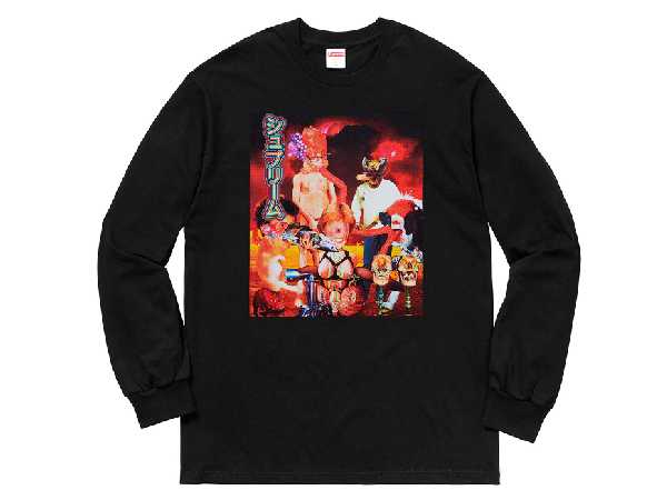 Supreme X Sekintani La Norihiro L/S Tee (BLACK)
