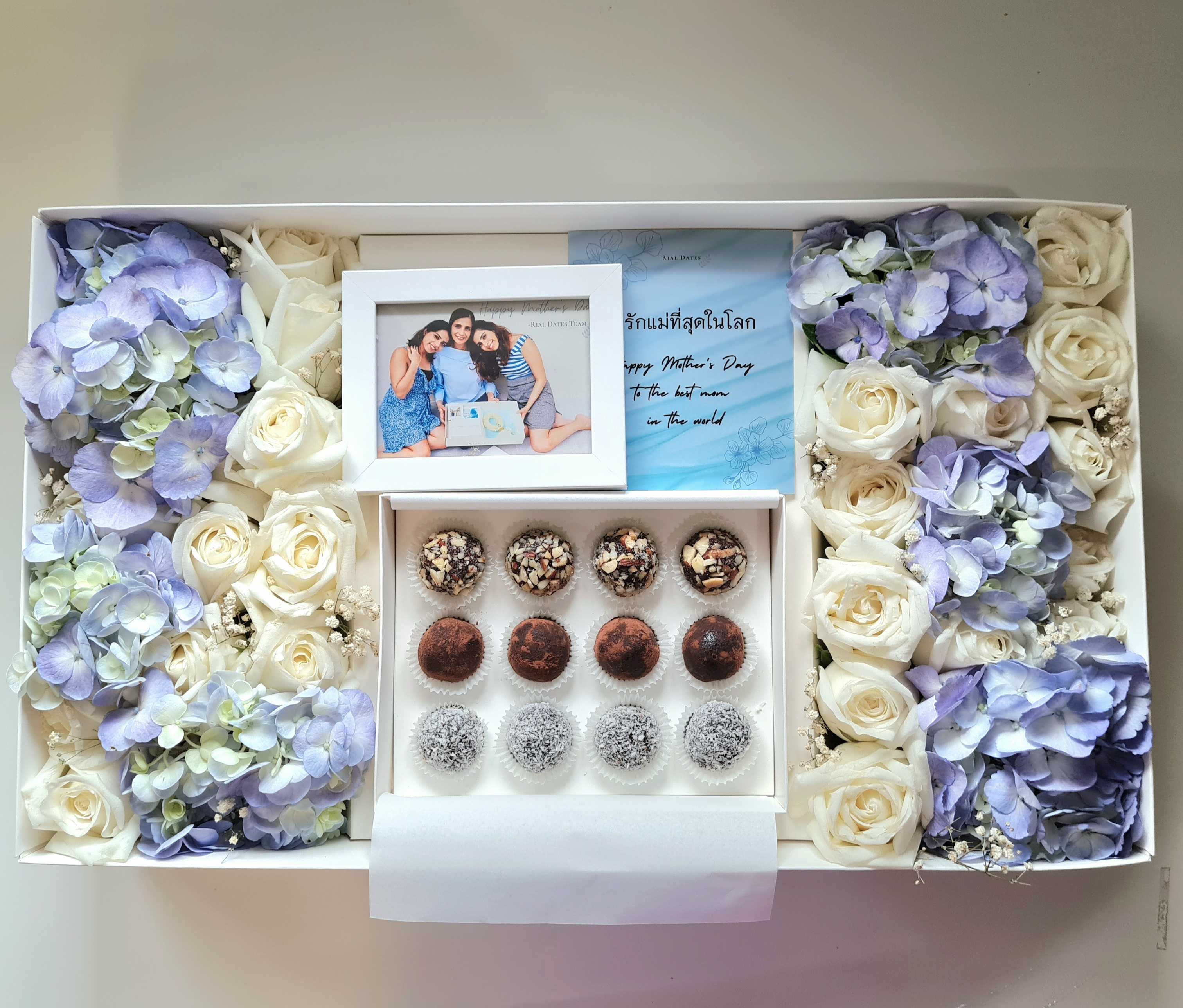 Special hydrangeas gift box 