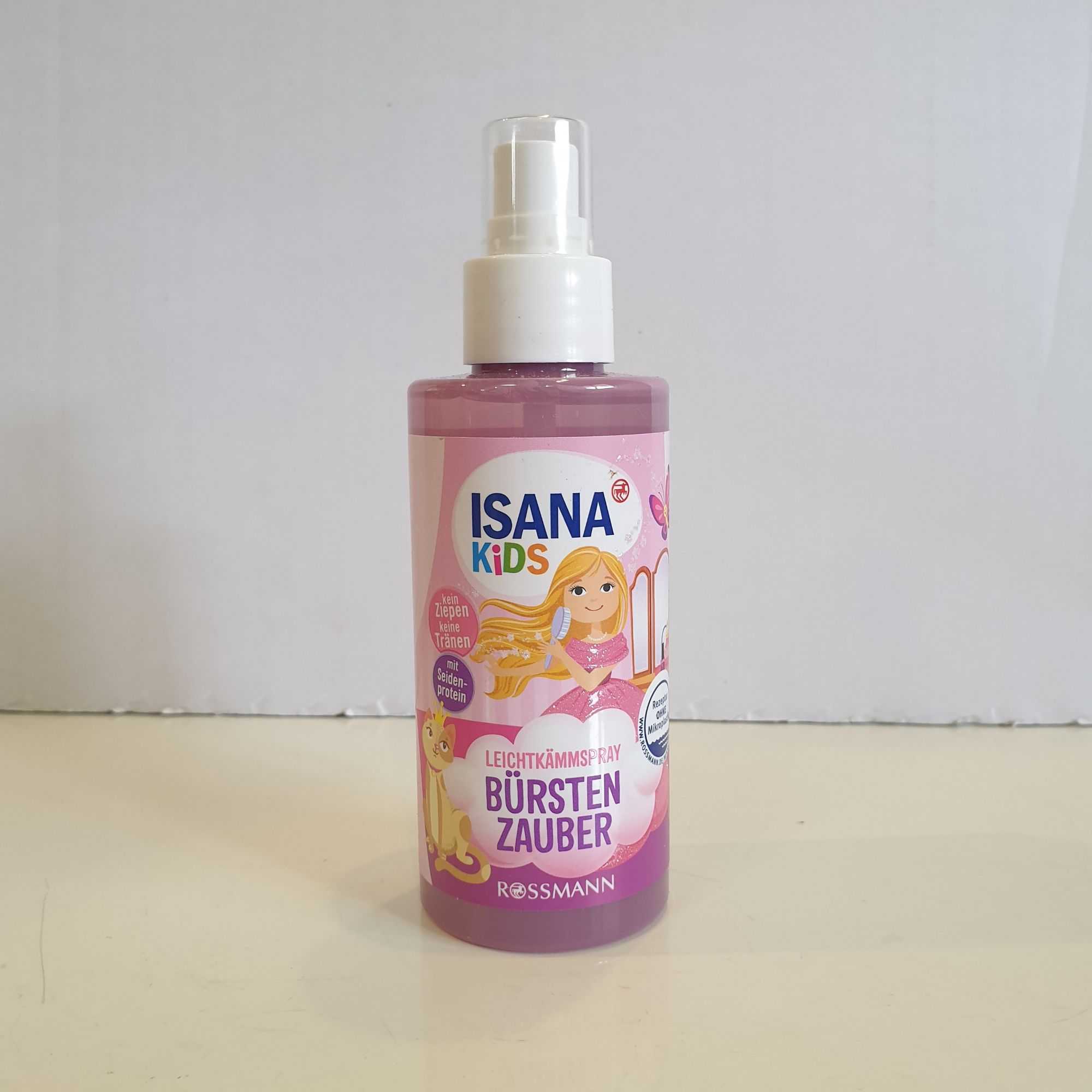 สเปร์ป้องกันผมพันกัน Isana kids spray , 150ml , นำเข้าเยอรมัน