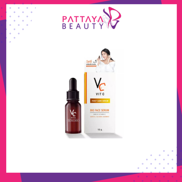 VC Vit C Bio Face Serum เซรั่มวิตซีน้องฉัตร 10 มล.