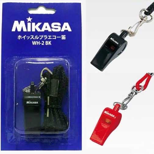 นกหวีดพลาสติกสำหรับผู้ตัดสิน พร้อมสาย WH2 MIKASA