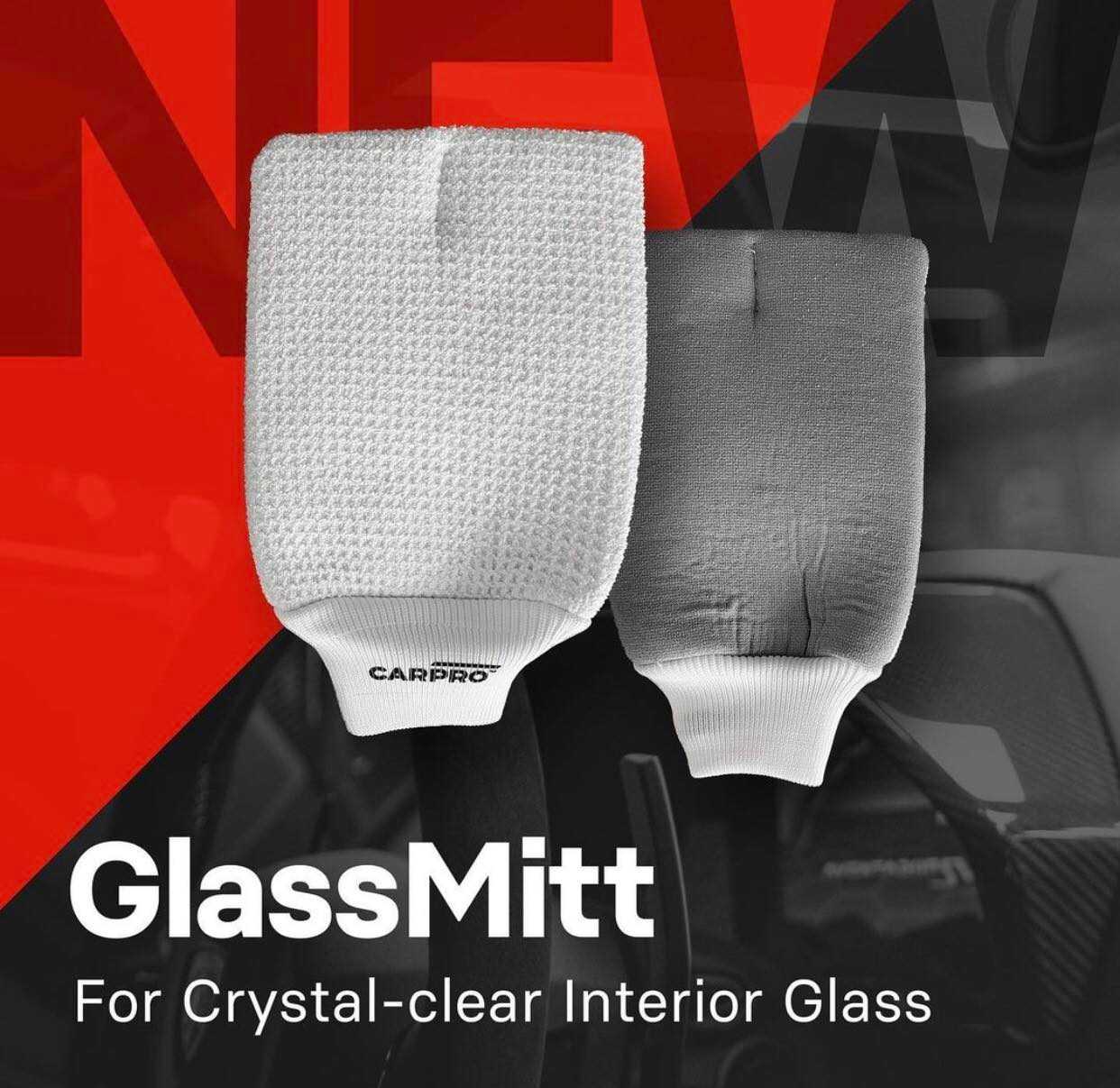 CARPRO GlassMitt ถุงมือสำหรับเช็ดกระจกโดยเฉพาะ