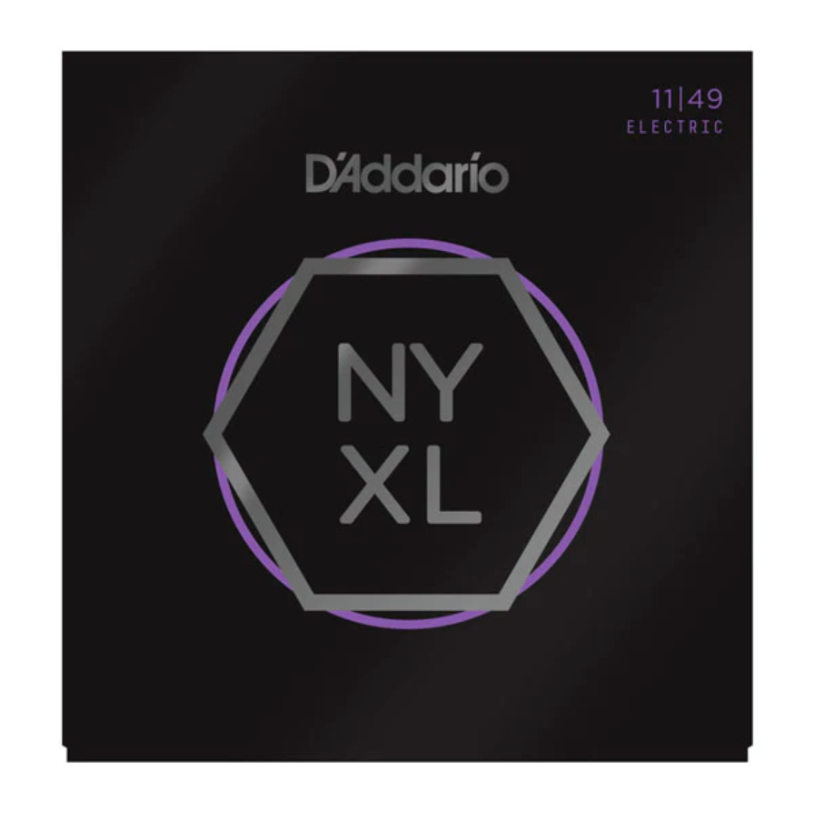 สายกีต้าร์ไฟฟ้า D’Addario NYXL1149 เบอร์ 11 แบบนิกเกิล NYXL (Medium, 11-49)