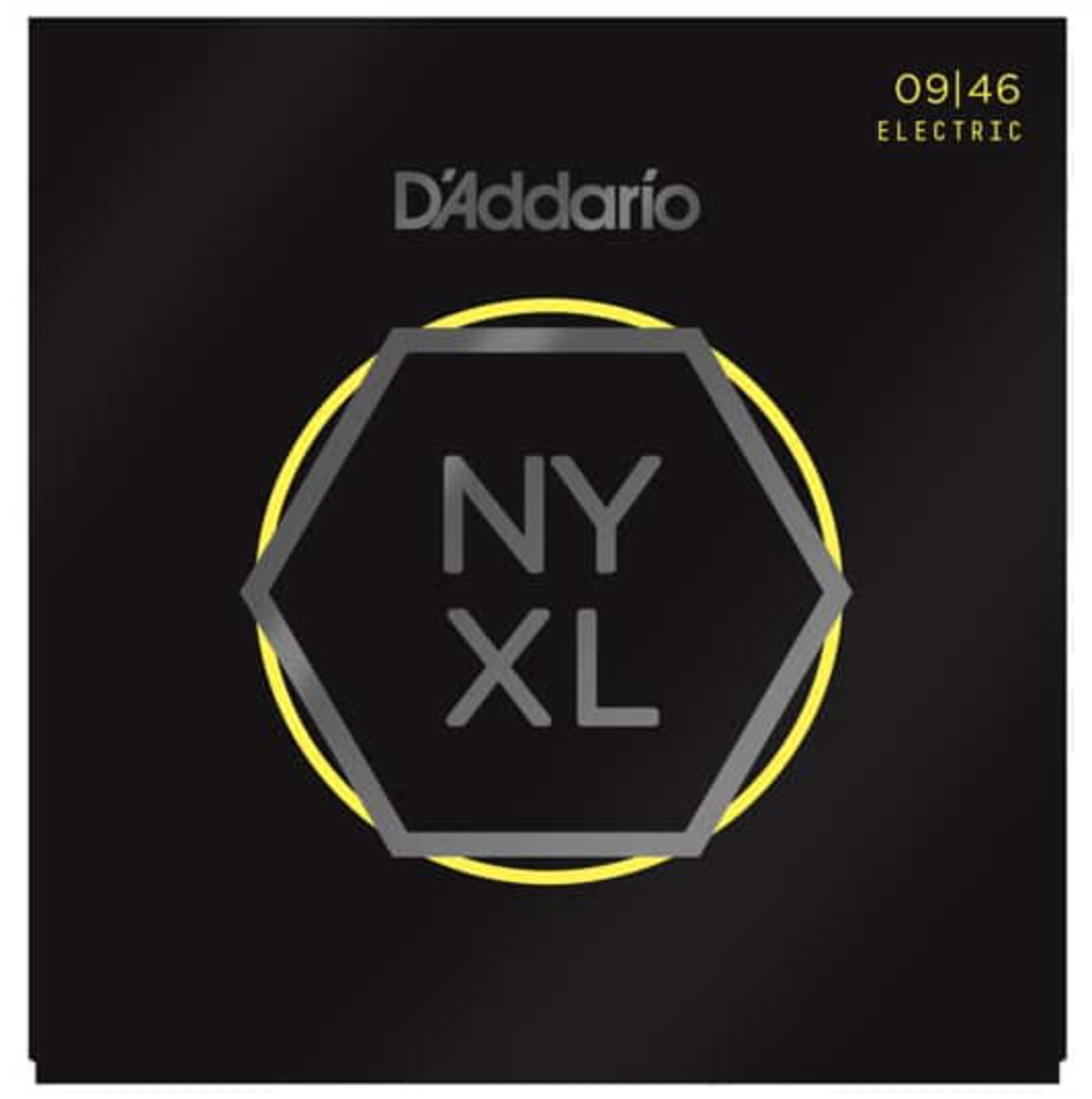 สายกีตาร์ไฟฟ้า เบอร์ 9 Hybird แบบนิกเกิล NYXL  (Super Light Top / Regular Bottom 09-46)