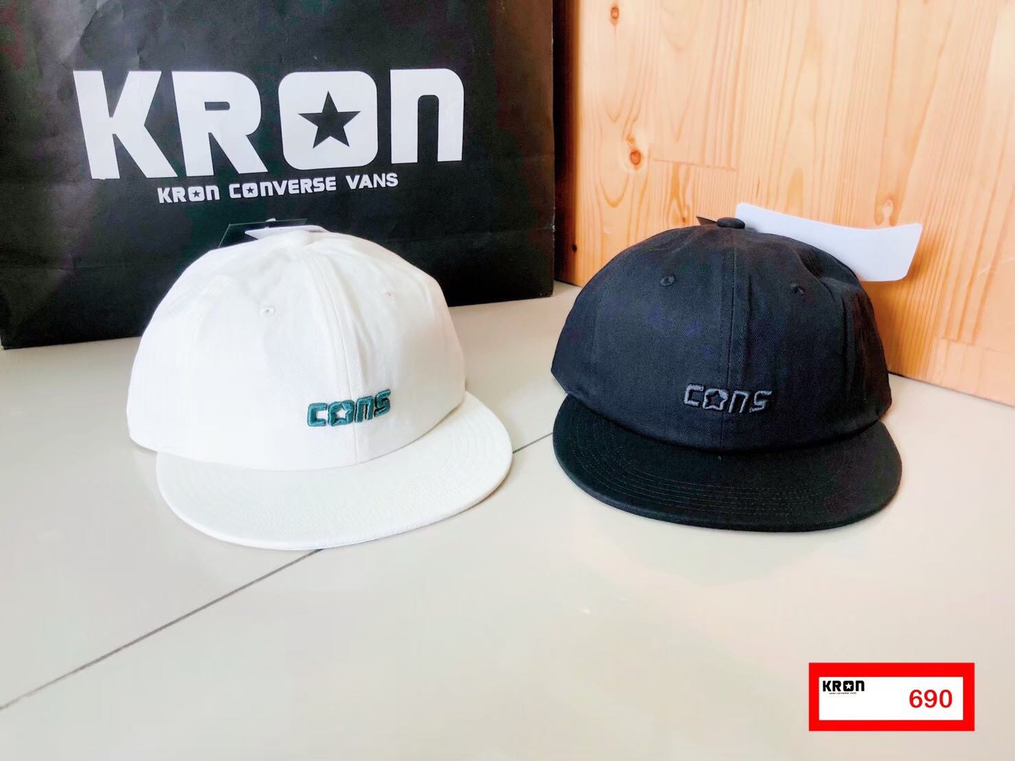 CONVERSE GRAPHIC STRAPBACK CAMP CAP
