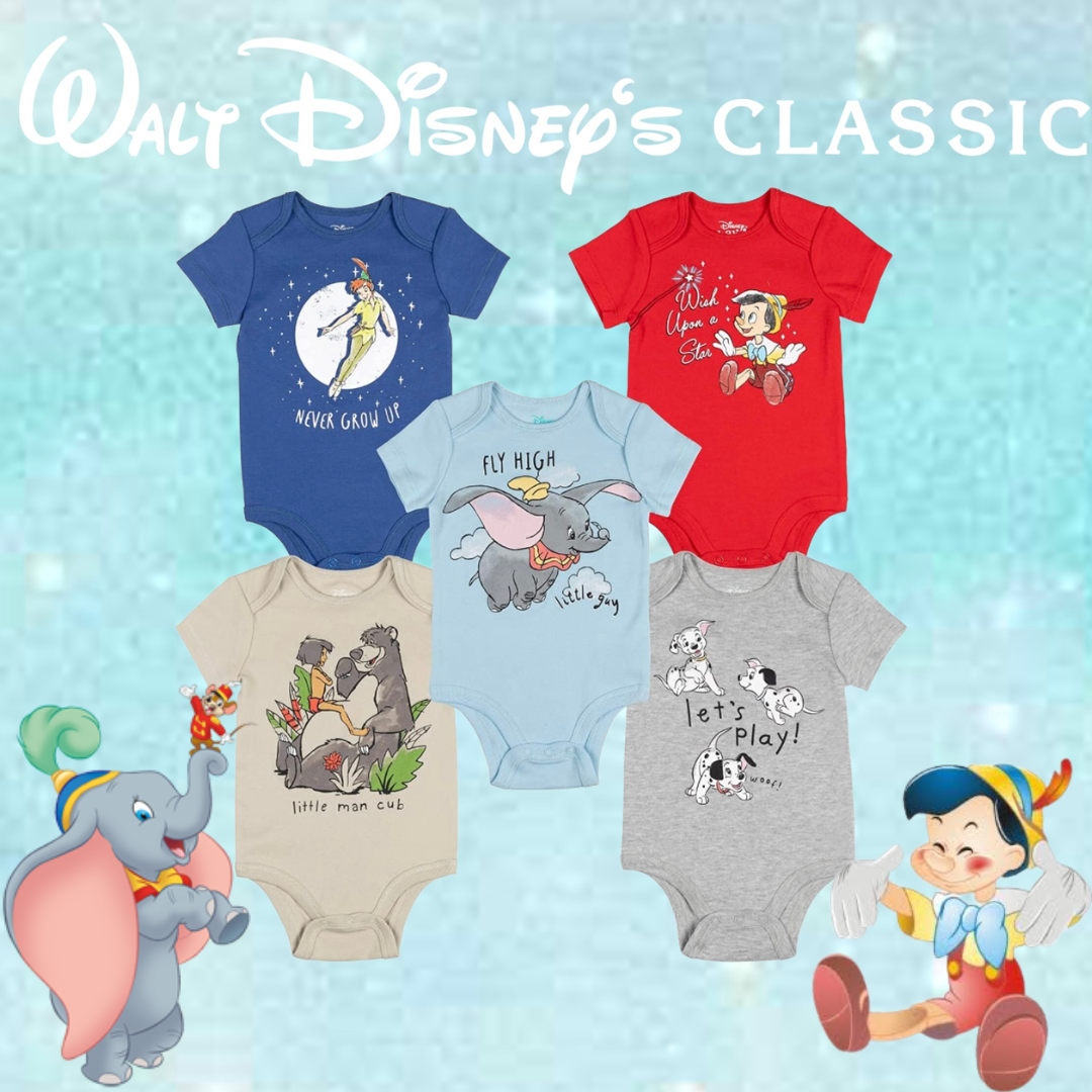 [PRE ORDER] Classic Disney Bodysuit [5pcs]