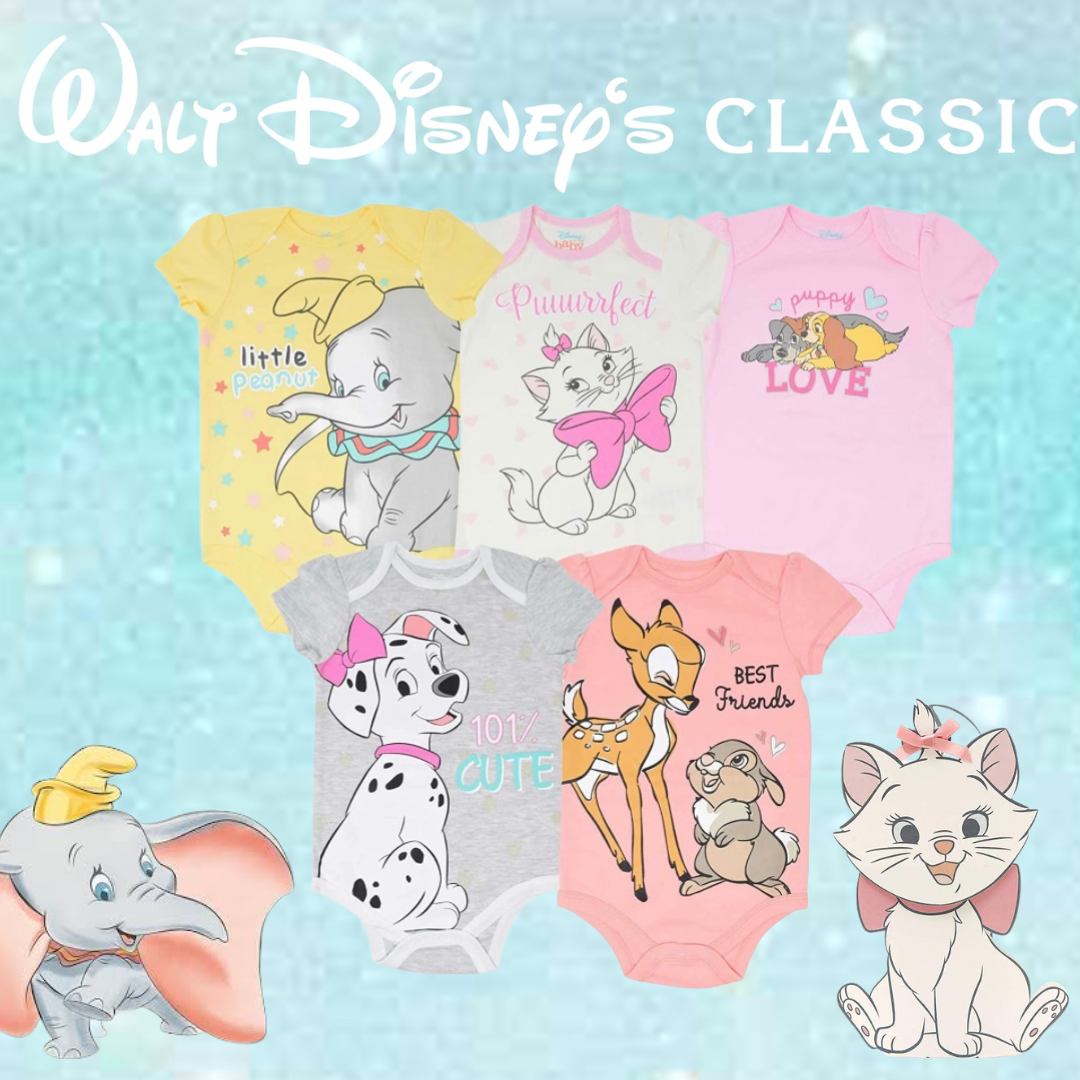 Disney Classic Bodysuit [5pcs]