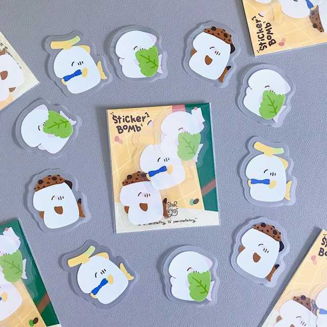 Sticker Bomb MoShark 3 เกลอ