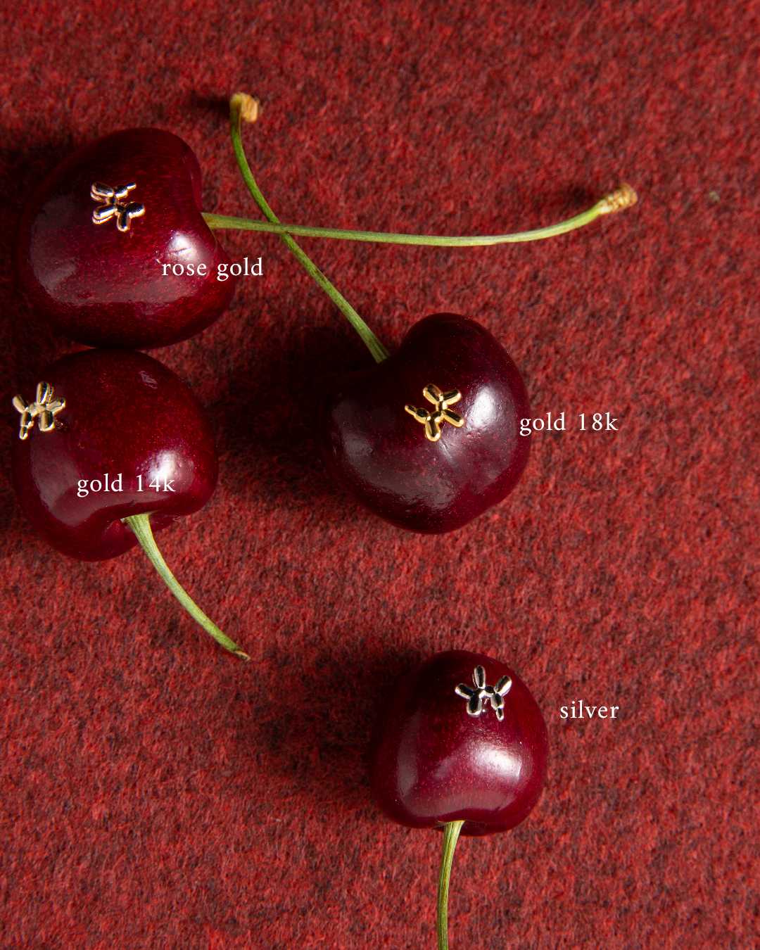 Julys - teddy and doggu stud earrings