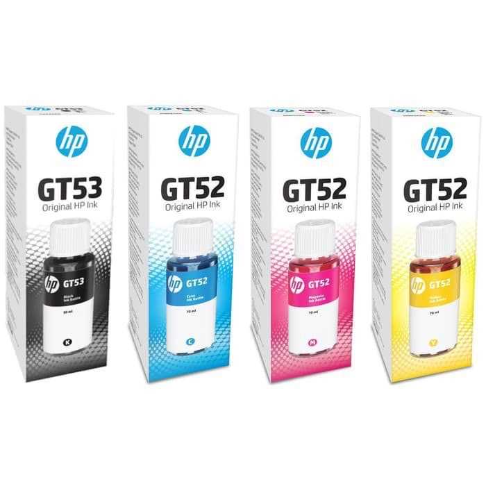 หมึก HP GT53 (BK) / GT52 (C/M/Y)ใช้งานกับ รุ่น 500,515,615,INK TANK 115/ 315/ 415/ 319/ 419