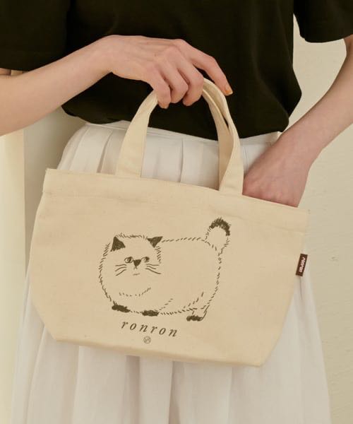 (Pre) RonRon Cat tote bag