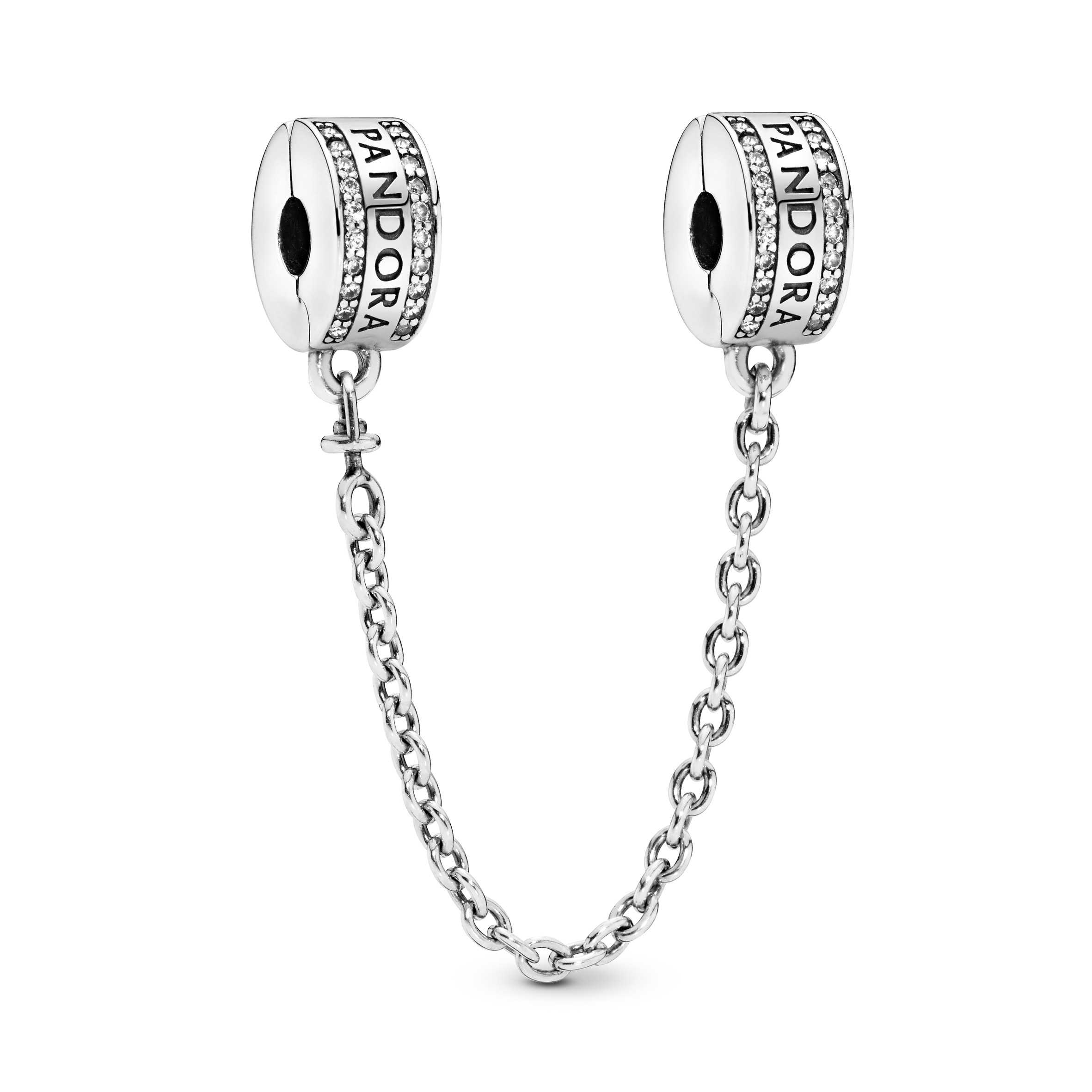 Pandora Logo Safety chain