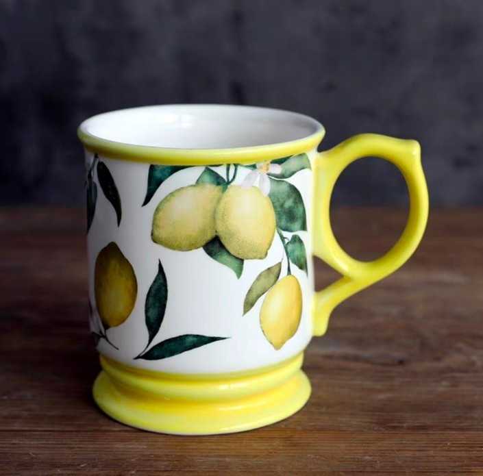 (Pre Order) LEMON MUG V.2 // แก้วมัคลายมะนาว