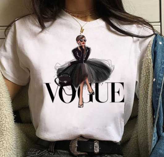 Vogue white T-shirt