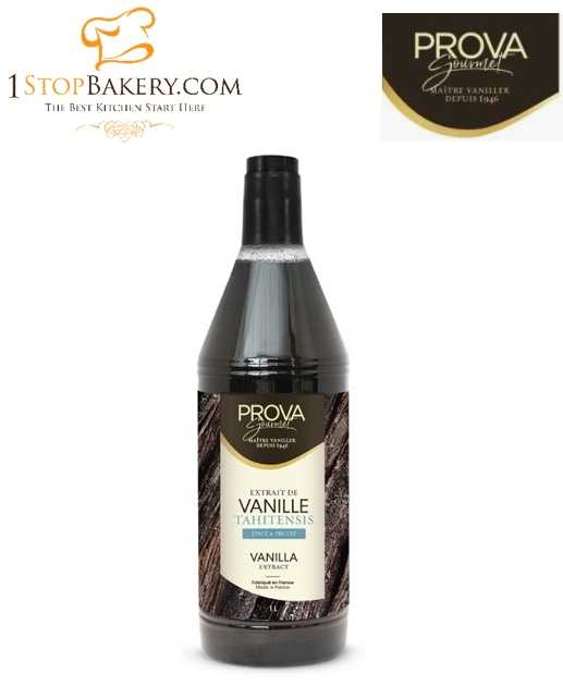 Prova Gourmet tahitensis Vanilla Extract Extract 500 ml. / กลิ่นวนิลา
