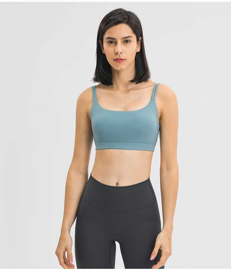 Evie Bra ll เฉพาะบรา ll สปอร์ตบราสายคู่ หลังเรียบ High Impact Bra