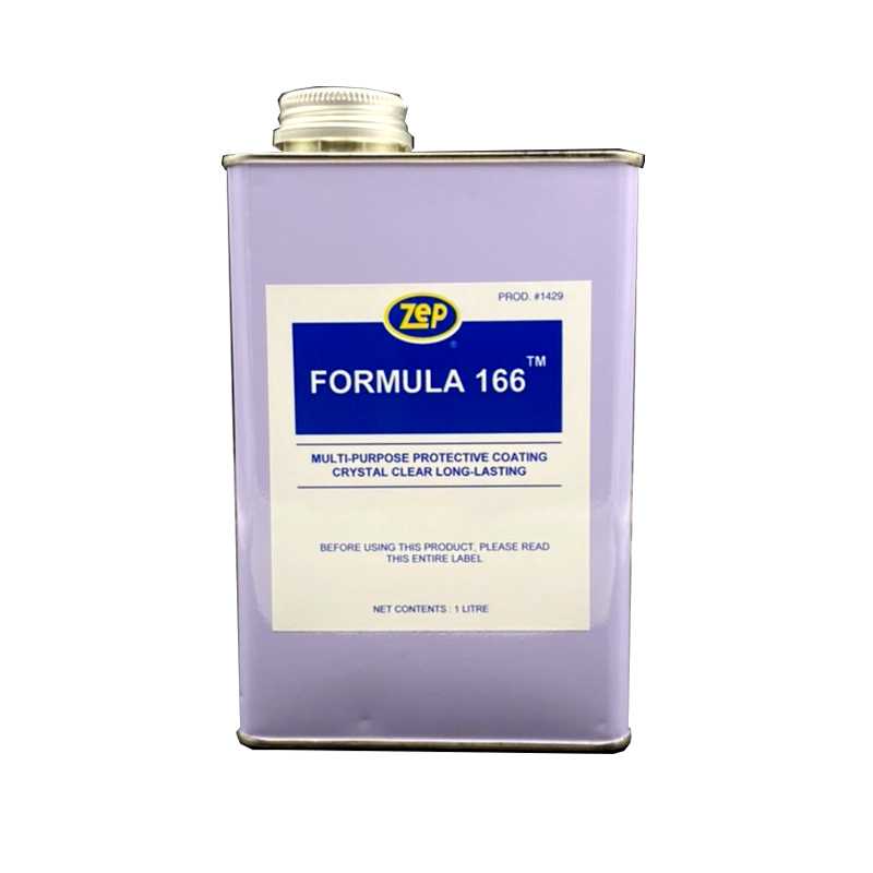 ZEP Formula 166 น้ำยาเคลือบโลหะชนิดใส ป้องกันน้ำและความชื้น